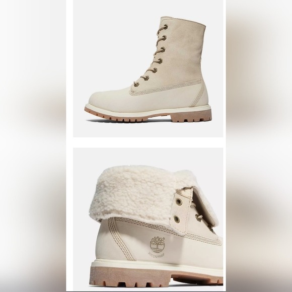 SOLD - Women's Timberland Authentics Waterproof Roll-Top Boot - 7.5 - - Picture 11 of 11